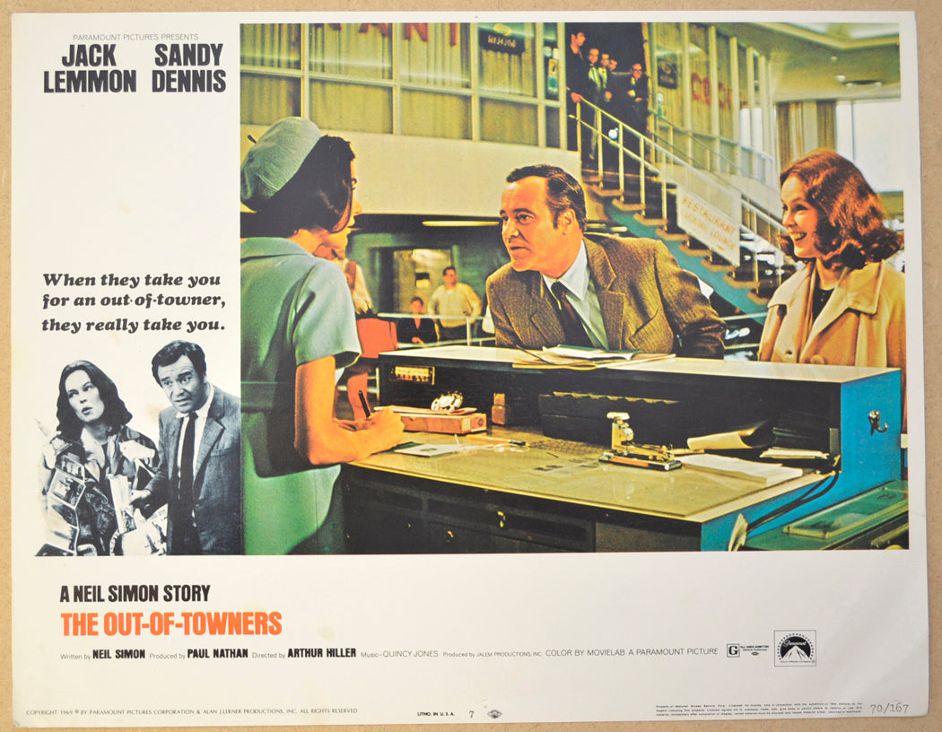 THE OUT OF TOWNERS (Card 7) Cinema Lobby Card Set 