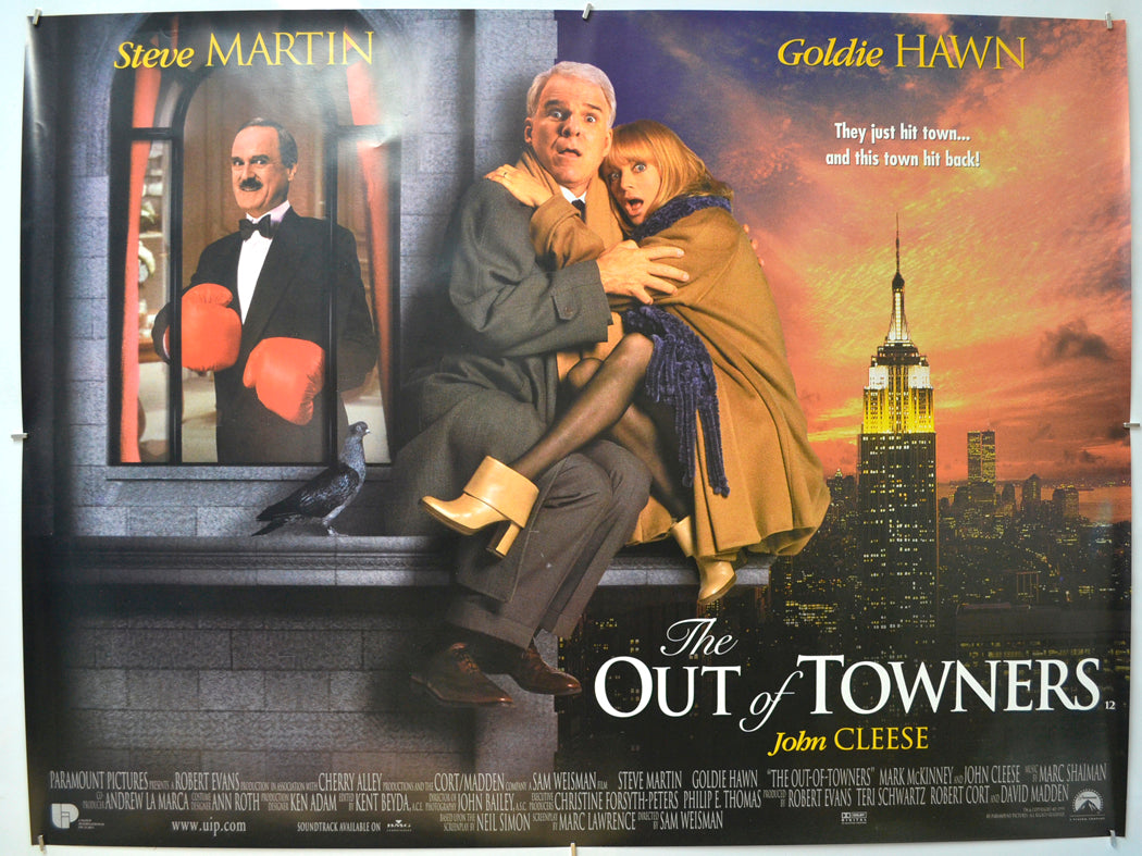 The Out Of Towners Original Quad Poster - Film Poster - Movie Poster