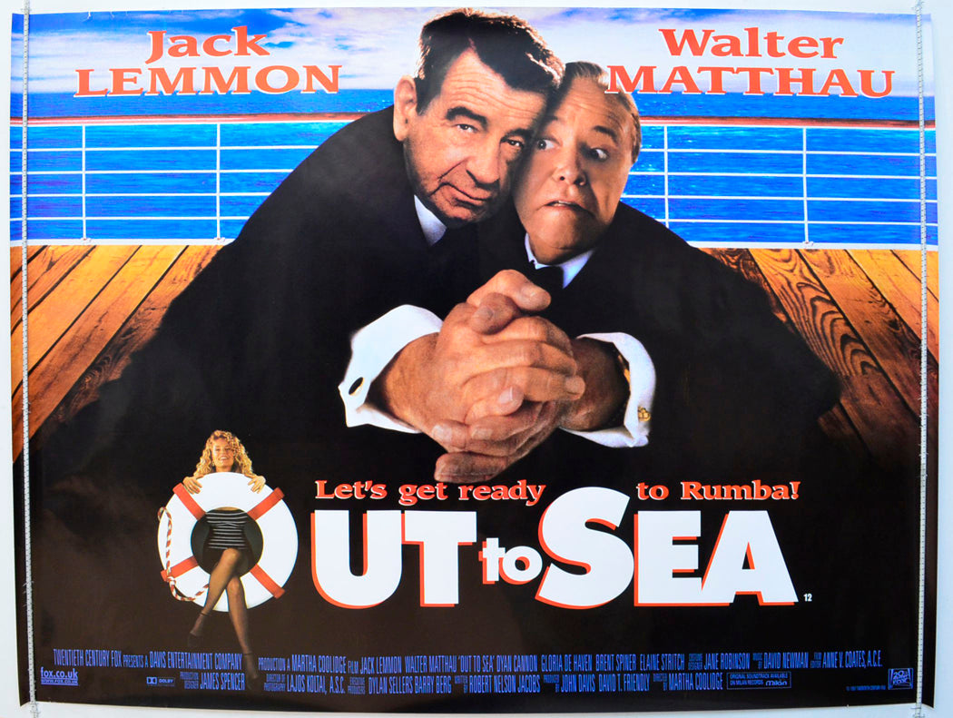 Out To Sea  Original British Quad Poster - Film Poster - Movie Poster