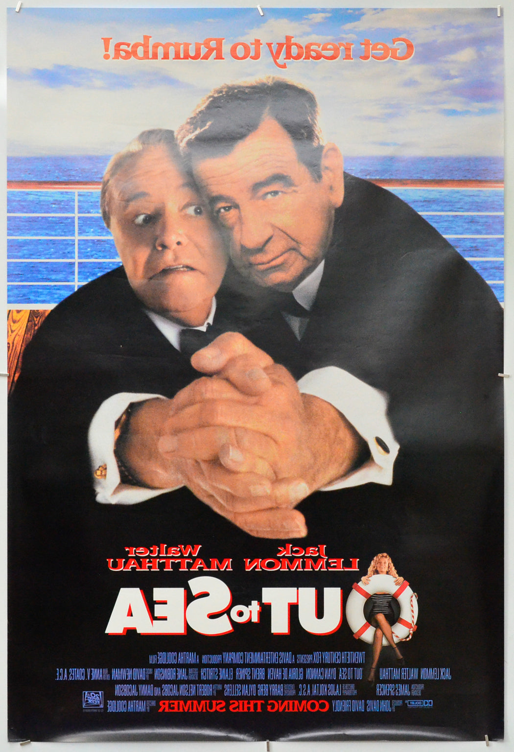 Dunston Checks In (Back) Cinema One Sheet Movie Poster 