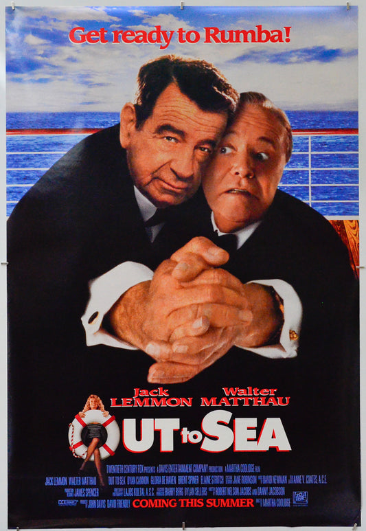 Out To Sea - Original One Sheet Poster - Film Poster - Movie Poster 