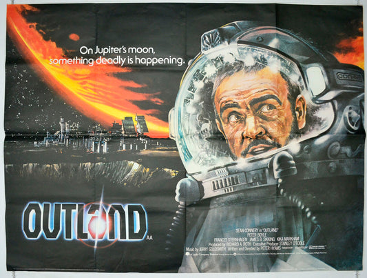 Outland Original British Quad Poster - Movie Poster