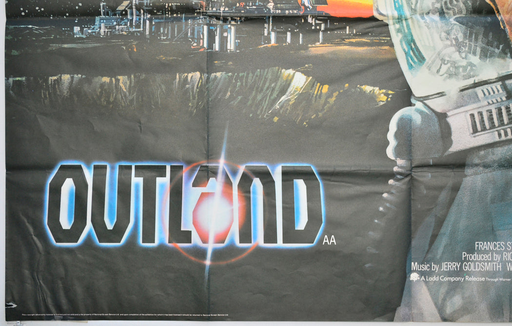 OUTLAND (Bottom Left) Cinema Quad Movie Poster 