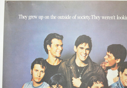 THE OUTSIDERS (Top Left) Cinema Quad Movie Poster 