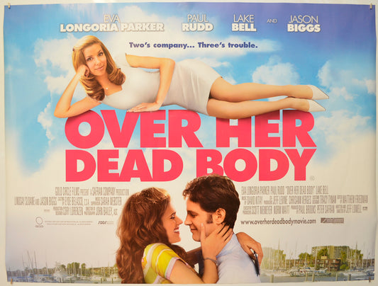 Over Her Dead Body  Original Quad Poster - Film Poster - Movie Poster