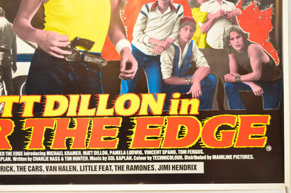 OVER THE EDGE (Bottom Right) Cinema Quad Movie Poster 