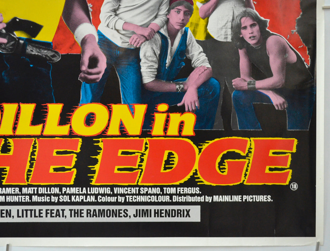 OVER THE EDGE (Bottom Right) Cinema Quad Movie Poster 