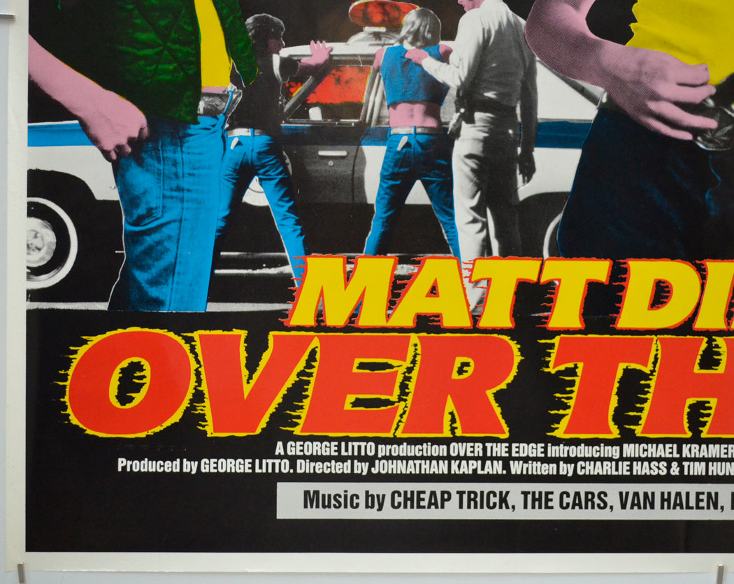 OVER THE EDGE (Bottom Left) Cinema Quad Movie Poster 