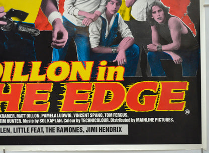 OVER THE EDGE (Bottom Right) Cinema Quad Movie Poster 