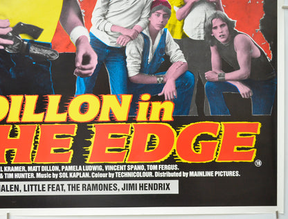 OVER THE EDGE (Bottom Right) Cinema Quad Movie Poster 