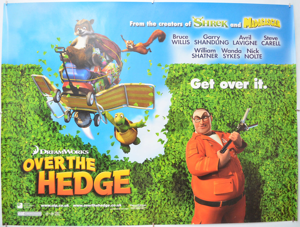 Over The Hedge (Teaser / Advance Version)Original Quad Poster - Film Poster - Movie Poster