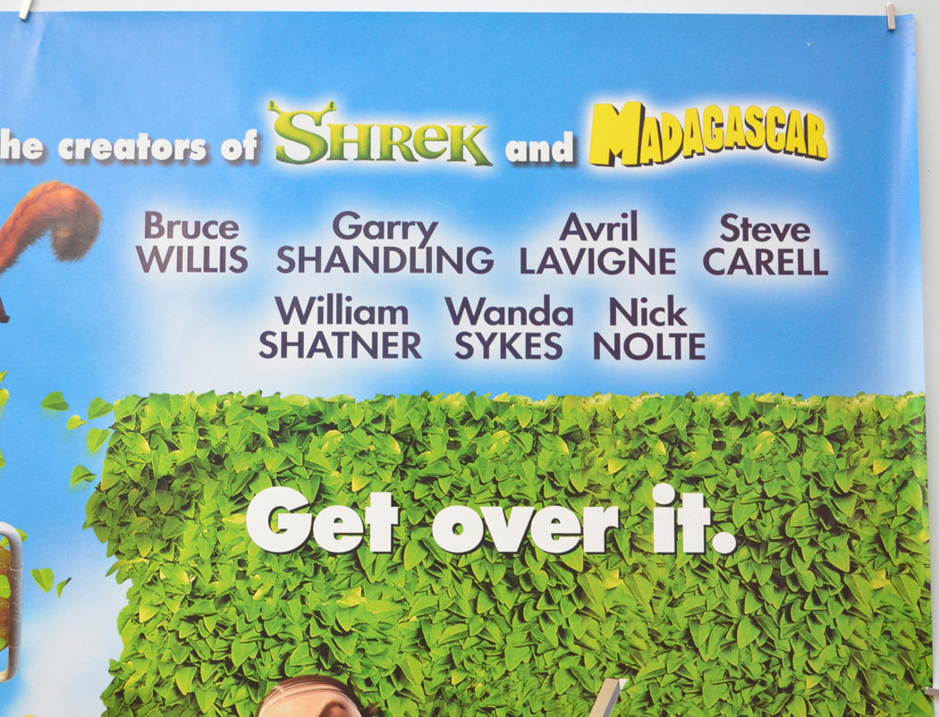 OVER THE HEDGE (Top Right) Cinema Quad Movie Poster 