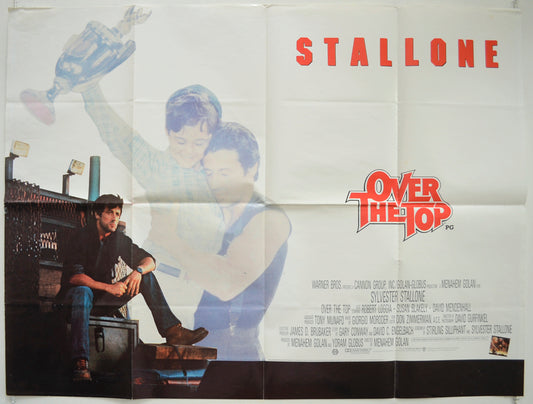 Over The Top  Original British Quad Poster - Film Poster - Movie Poster 