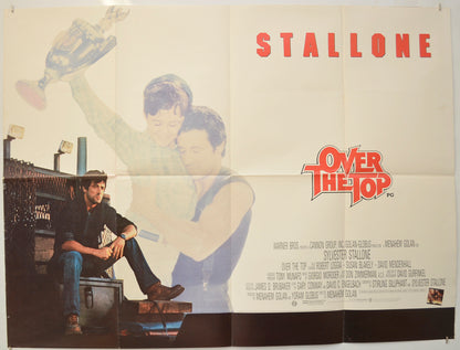 Over The Top  (Design 1) Original Quad Poster - Film Poster - Movie Poster  