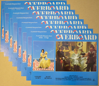 Overboard Set Of 8 Original Cinema Lobby Cards 