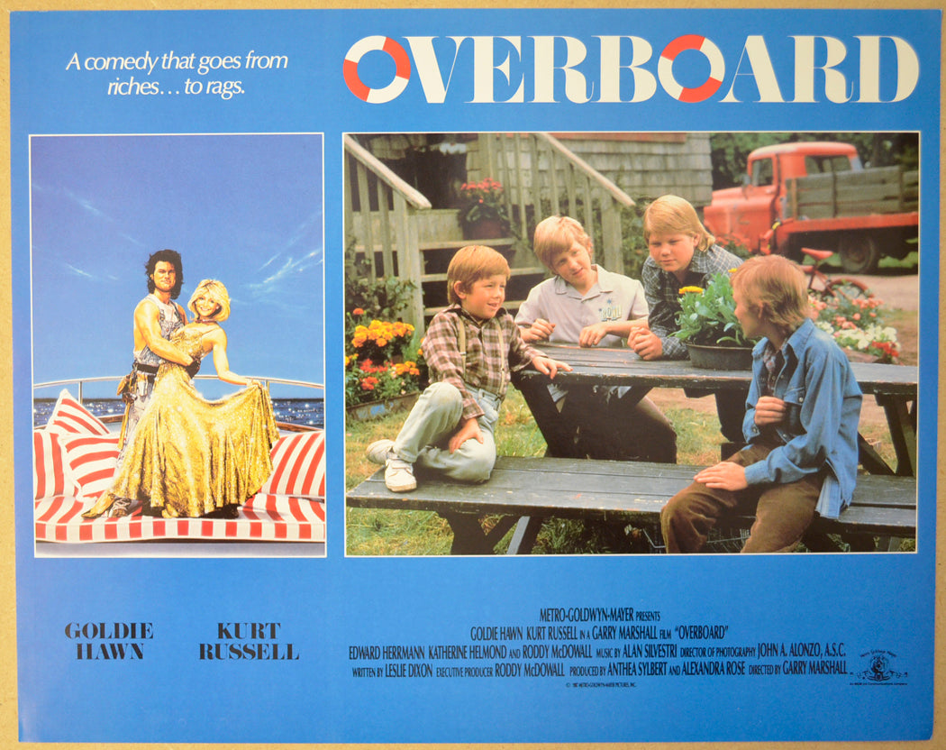 OVERBOARD (Card 4) Cinema Lobby Card Set 