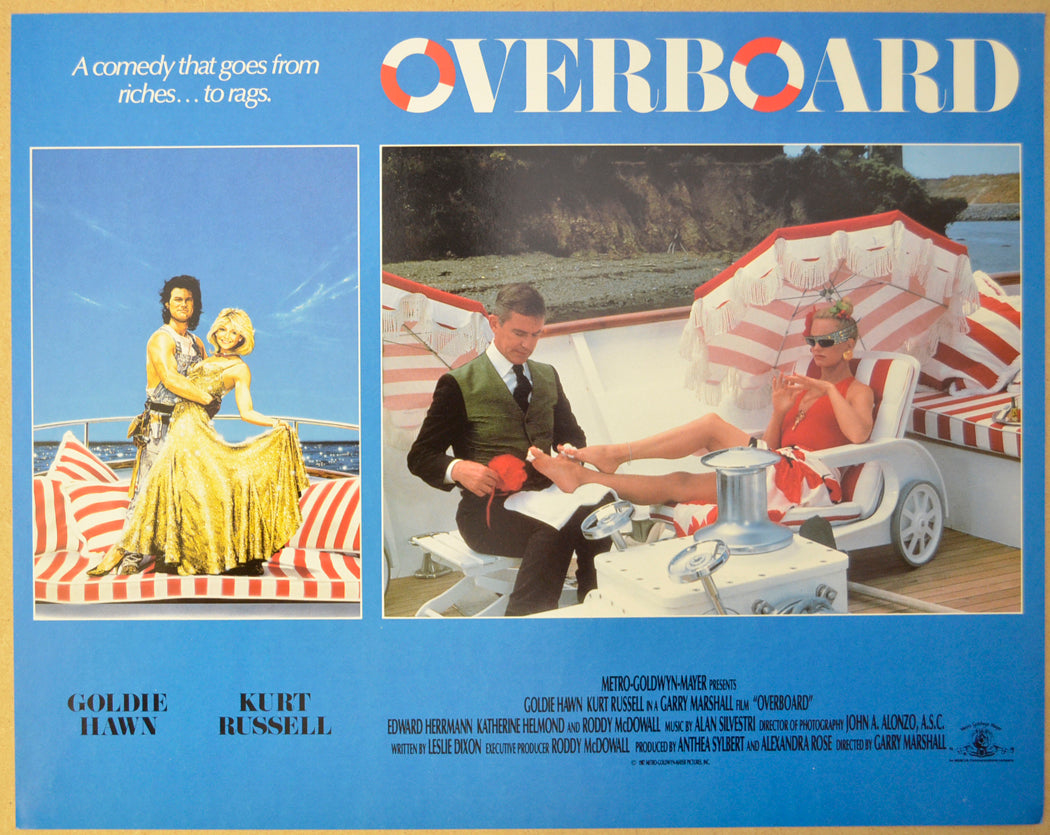 OVERBOARD (Card 6) Cinema Lobby Card Set 