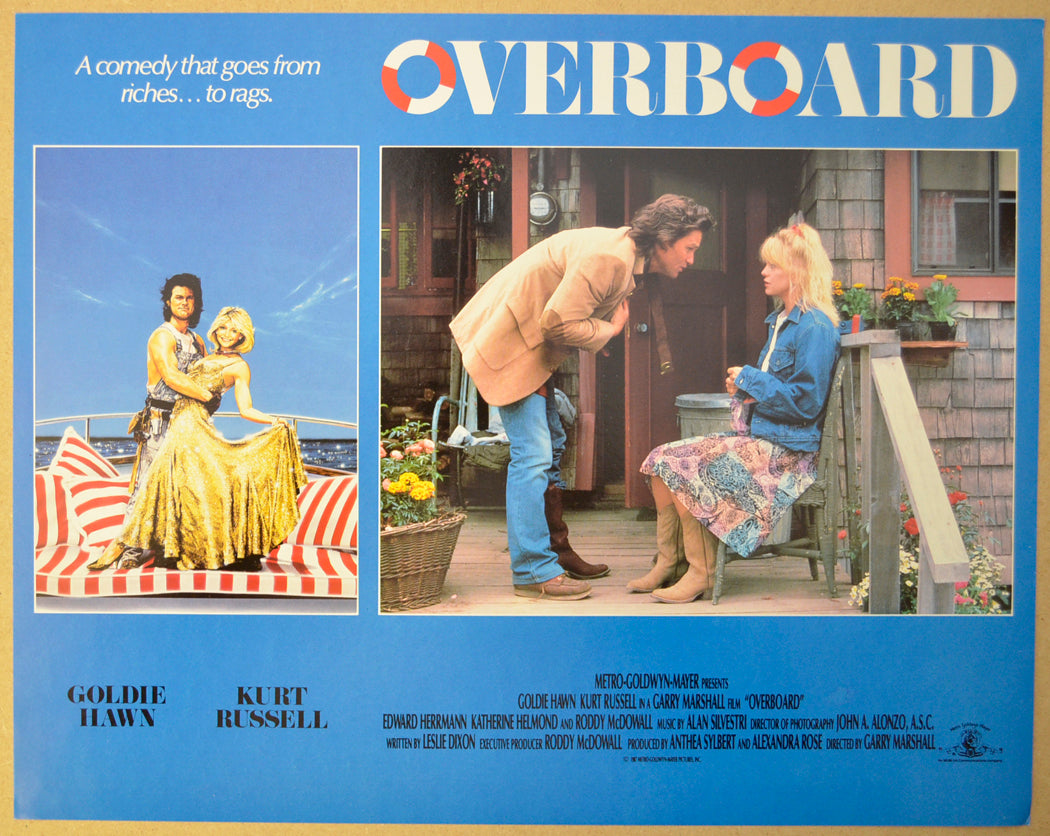 OVERBOARD (Card 7) Cinema Lobby Card Set 