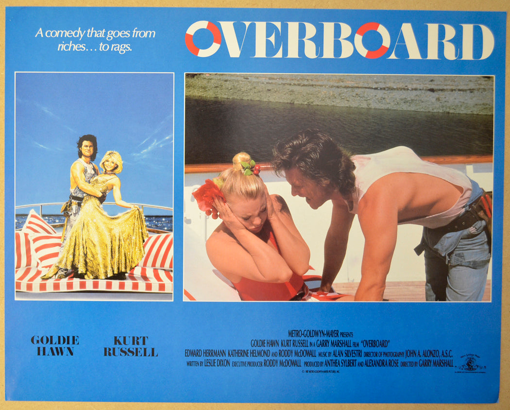 OVERBOARD (Card 8) Cinema Lobby Card Set 