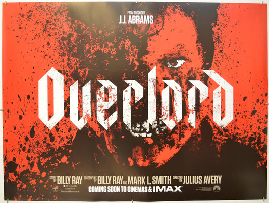 Overlord Original Quad Poster - Film Poster - Movie Poster