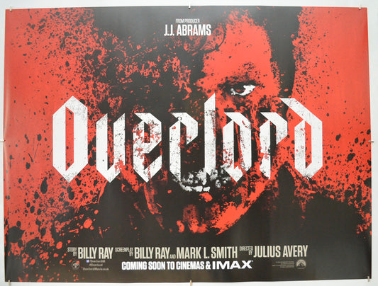 Overlord Original Quad Poster - Film Poster - Movie Poster  