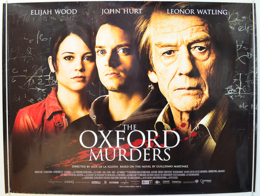 The Oxford Murders Original British Quad Poster - Film Poster - Movie Poster 