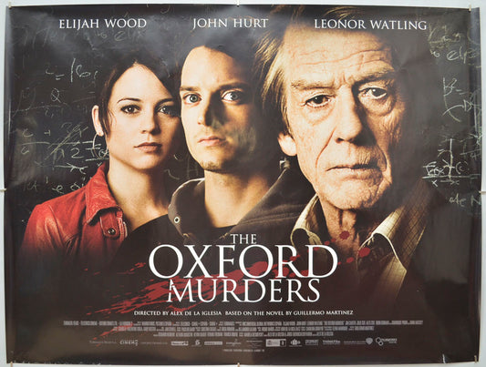 The Oxford Murders Original Quad Poster - Film Poster - Movie Poster