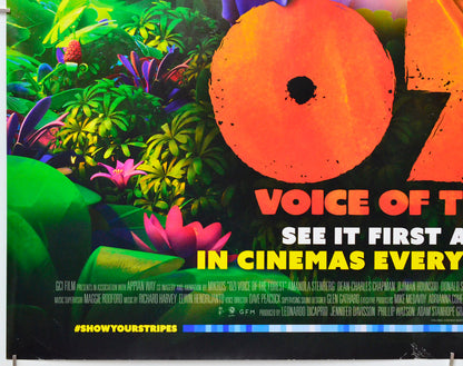Ozi: Voice of the Forest (Bottom Left) Cinema Quad Movie Poster 