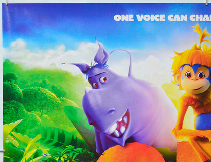 Ozi: Voice of the Forest (Top Left) Cinema Quad Movie Poster 