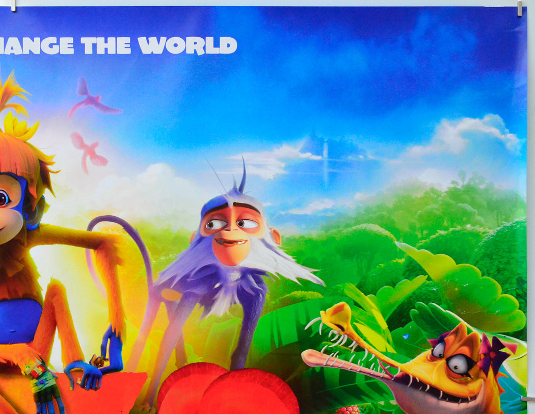 Ozi: Voice of the Forest (Top Right) Cinema Quad Movie Poster 