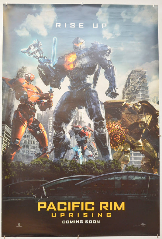 Pacific Rim: Uprising (Teaser / Advance Version)  Original One Sheet Poster - Film Poster - Movie Poster