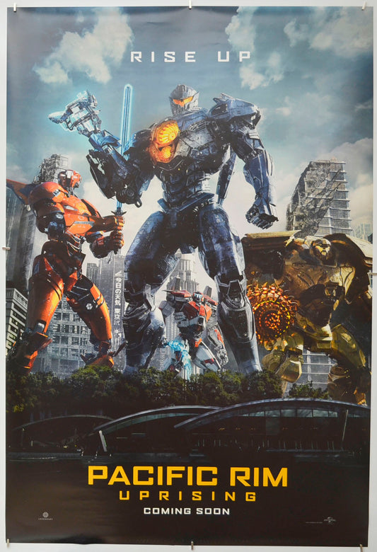 Pacific Rim: Uprising (Teaser / Advance Version) Original One Sheet Poster - Film Poster - Movie Poster