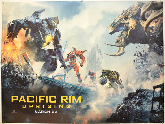 Pacific Rim: Uprising (Monsters Version) Original Quad Poster - Film Poster - Movie Poster