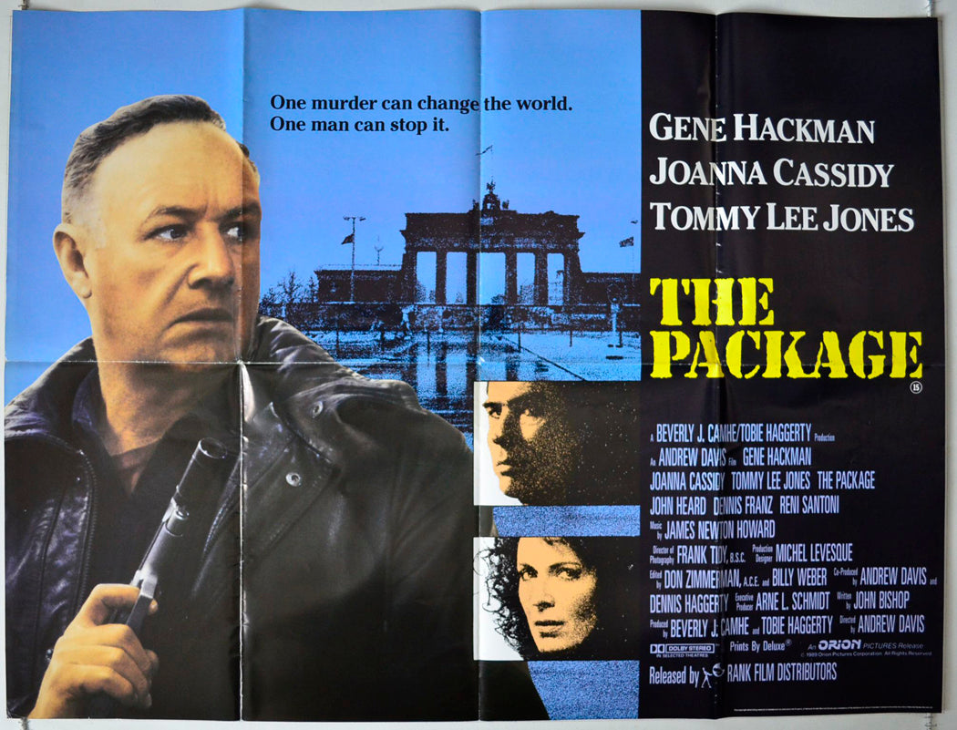 The Package Original British Quad Poster - Movie Poster