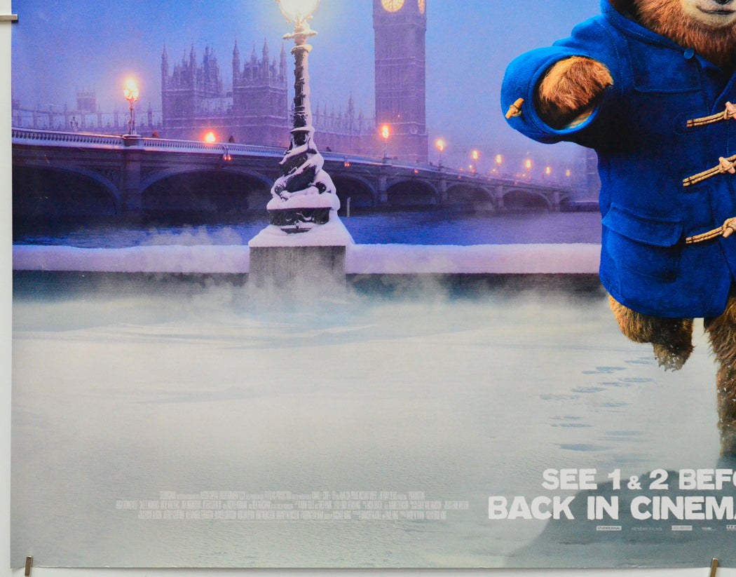Paddington and Paddington 2 (Bottom Left) Cinema Quad Movie Poster 