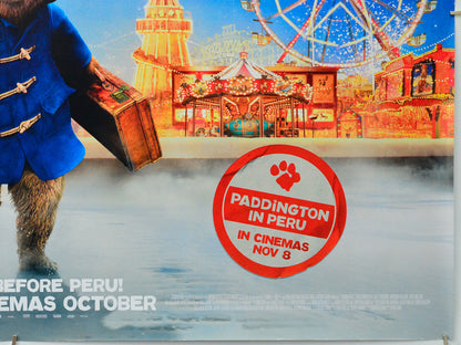 Paddington and Paddington 2 (Bottom Right) Cinema Quad Movie Poster 