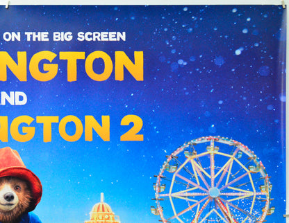 Paddington and Paddington 2 (Top Right) Cinema Quad Movie Poster 