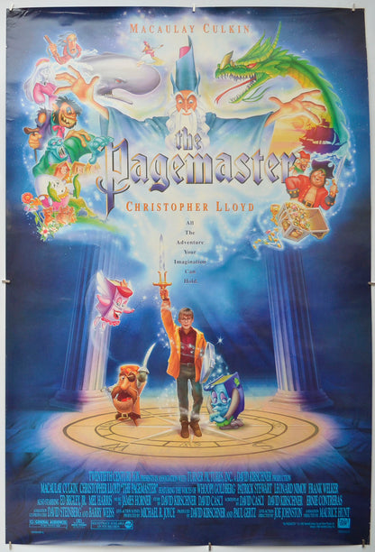 The Pagemaster Original One Sheet Poster - Film Poster - Movie Poster