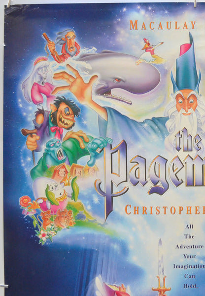 THE PAGEMASTER (Top Left) Cinema One Sheet Movie Poster 