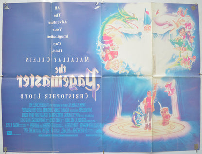 THE PAGEMASTER (Back) Cinema Quad Movie Poster 