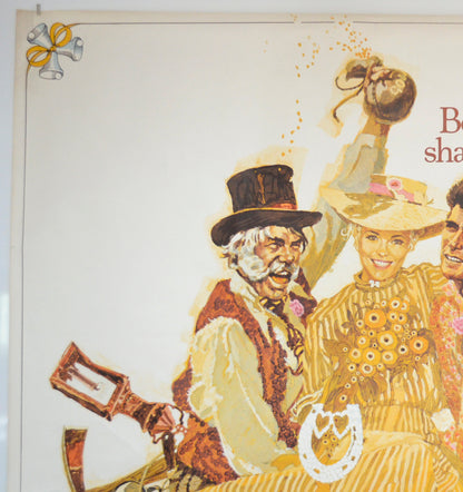 PAINT YOUR WAGON (Top Left) Cinema 4 Sheet Movie Poster 