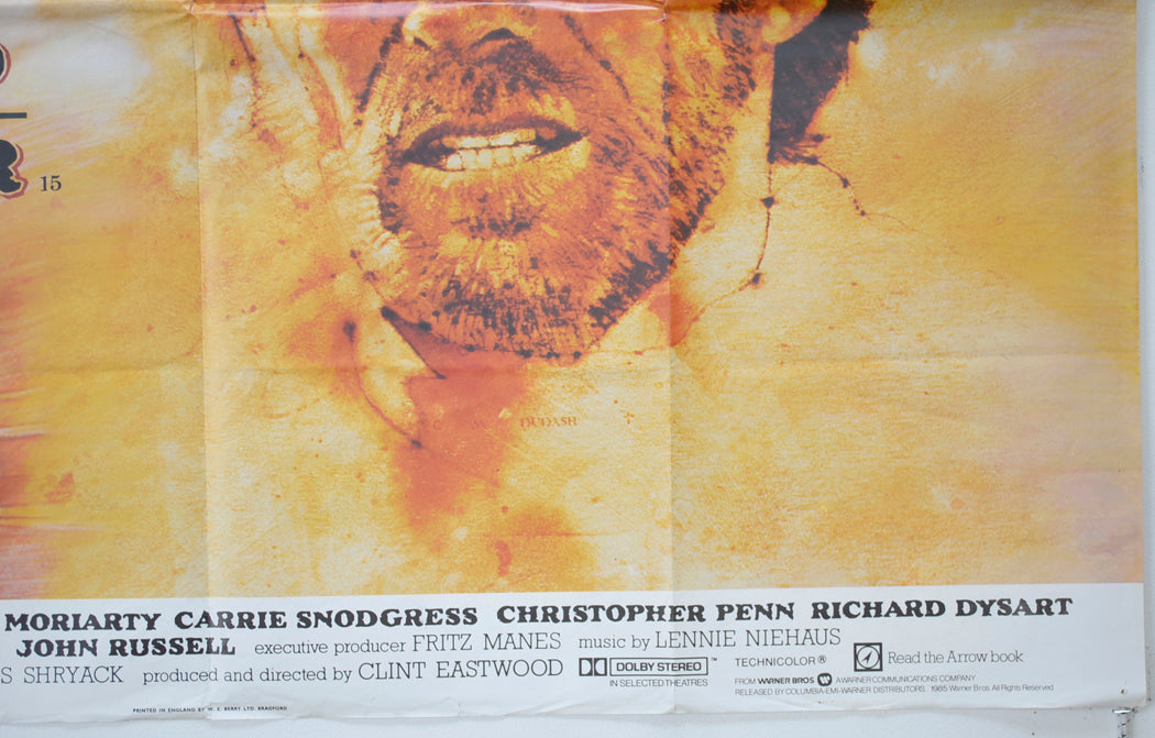 PALE RIDER (Bottom Right) Cinema Quad Movie Poster 