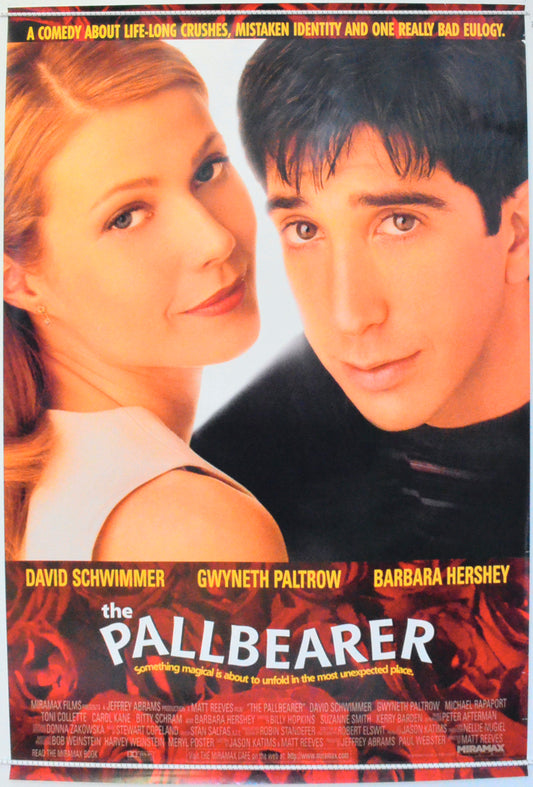 The Pallbearer  Original One Sheet Poster - Film Poster - Movie Poster 