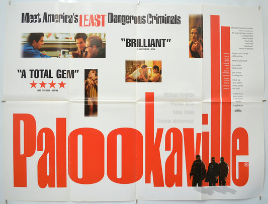 Palookaville Original Quad Poster - Film Poster - Movie Poster  