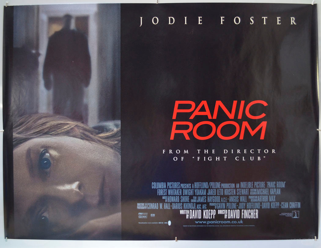 Panic Room Original Quad Poster - Film Poster - Movie Poster