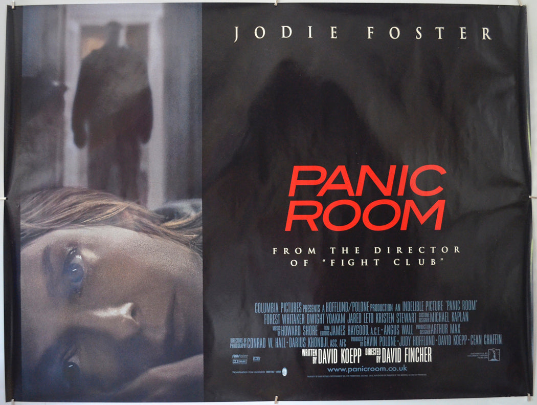 Panic Room Original Quad Poster - Film Poster - Movie Poster