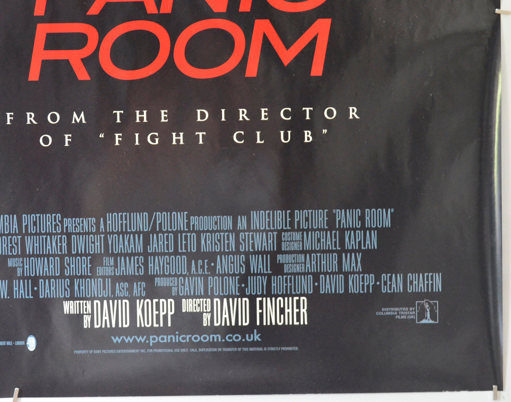 PANIC ROOM (Bottom Right) Cinema Quad Movie Poster 