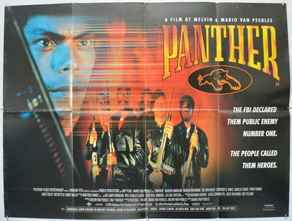 Panther Original Quad Poster - Film Poster - Movie Poster  