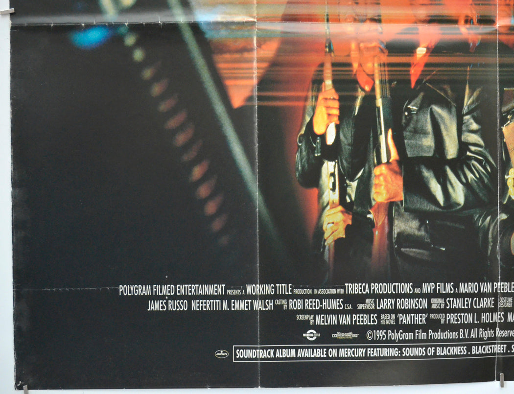 PANTHER (Bottom Left) Cinema Quad Movie Poster 