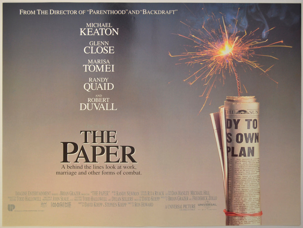 The Paper Original Mini Quad Poster - Film Poster - Movie Poster